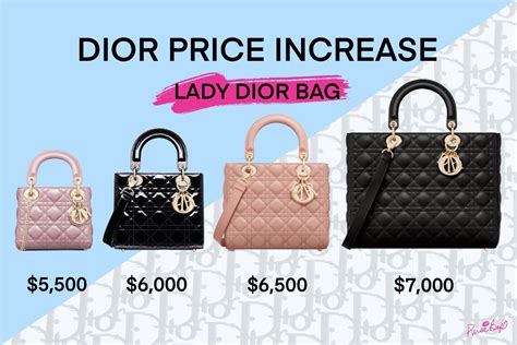 dior bag prices|how expensive is dior.